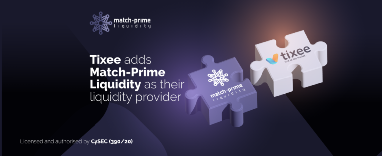 Tixee adds Match-Prime Liquidity as its Liquidity Provider